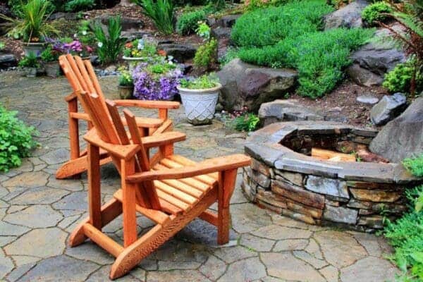 Classic Landscaping Design and Construction masonry fireplace in Greater Seattle