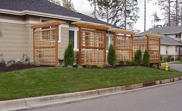 Classic Landscaping Design and Construction pergola carpentry in Greater Seattle