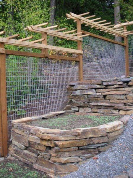 Classic Landscaping Design and Construction edible planting fencing in Greater Seattle