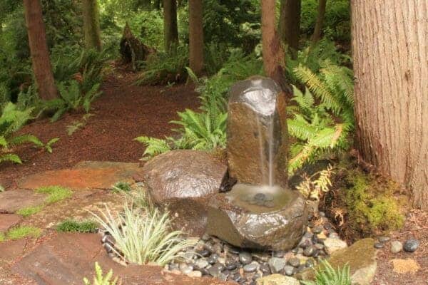 Column water feature by Classic Landscaping in Greater Seattle