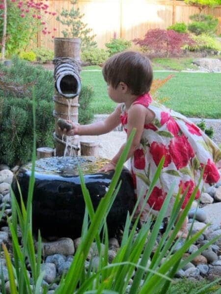 Waterfall pond water feature in Seattle WA by Classic Landscaping