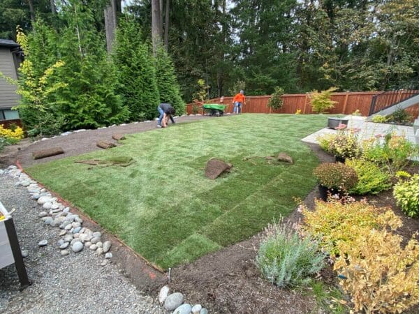 Hard at Work by Classic Landscaping