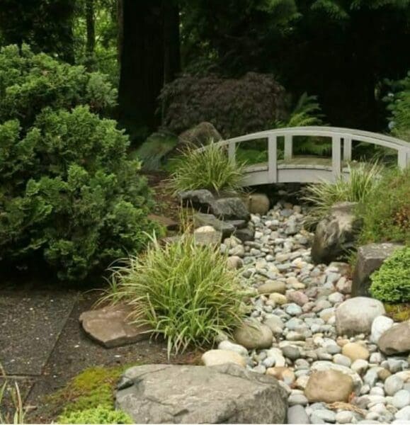 Classic Landscaping Design and Construction bridge in Greater Seattle