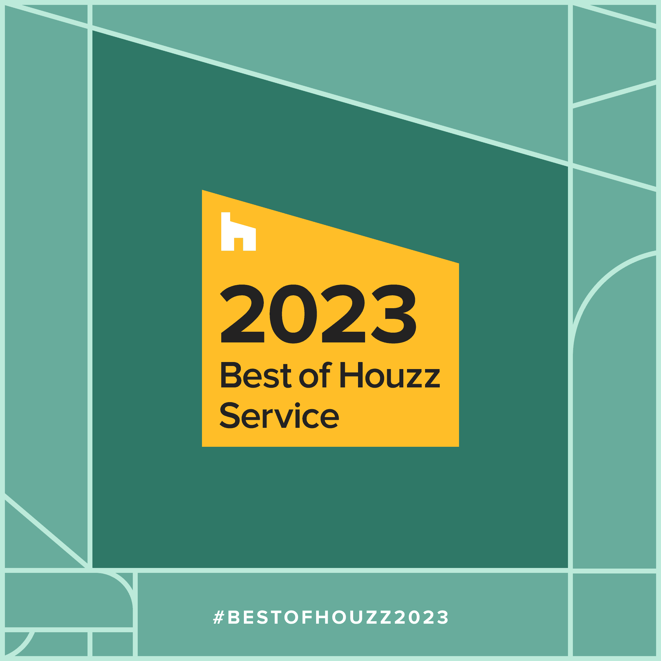 Best of Houzz 2023 Service Award graphic for Classic Landscaping